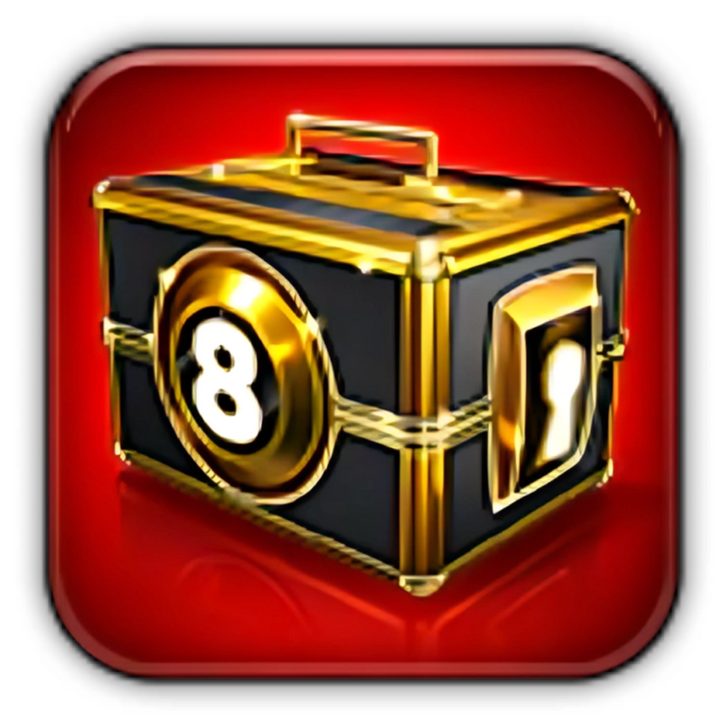 x8 Collection Boxes (208 cue pieces) - 8 Ball Pool